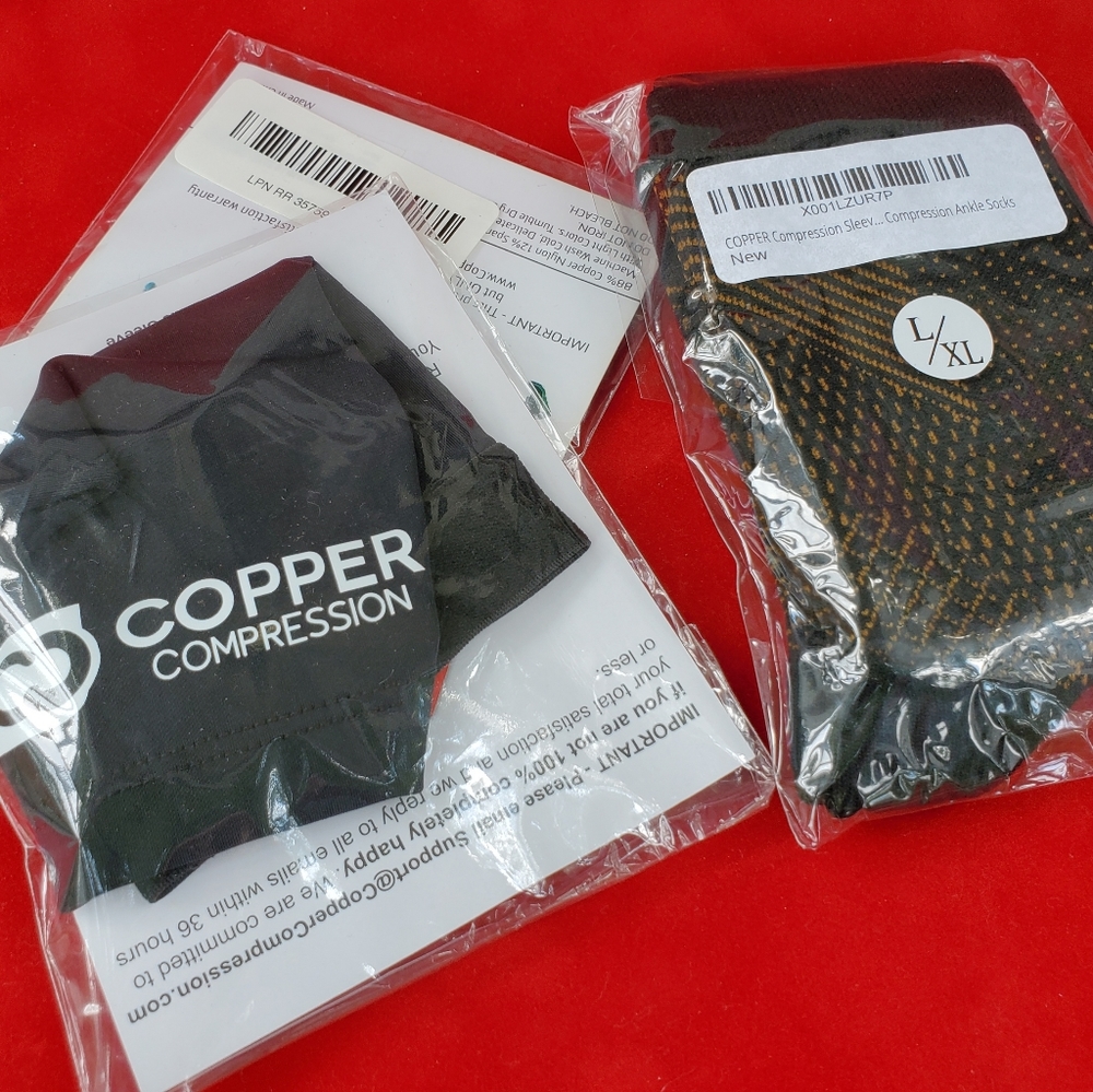 Copper Compression ankle socks